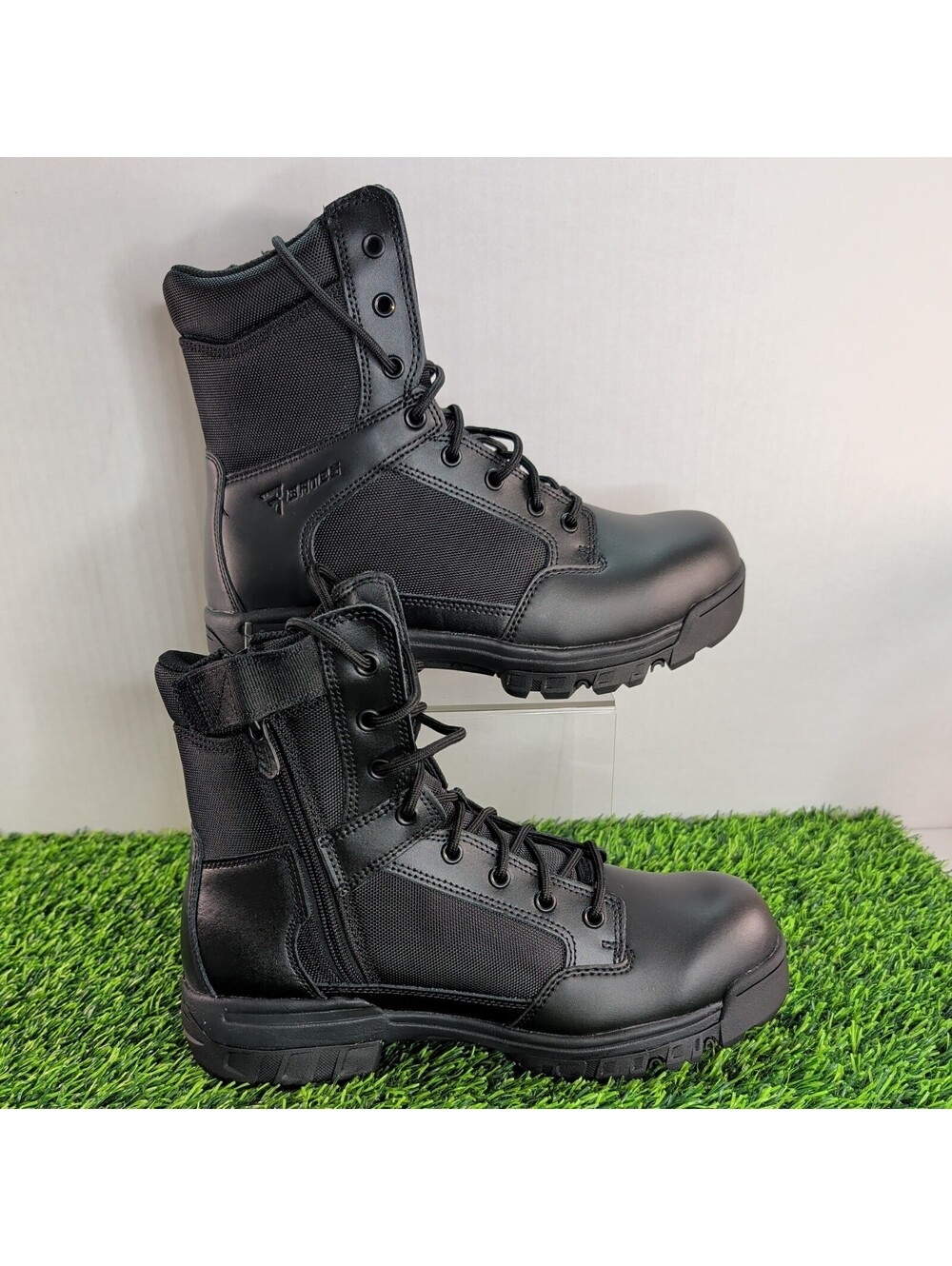 Bates Men's Tac Sport 8" Zip-up Tactical Boot Size 8 E24800 Extra Wide Width